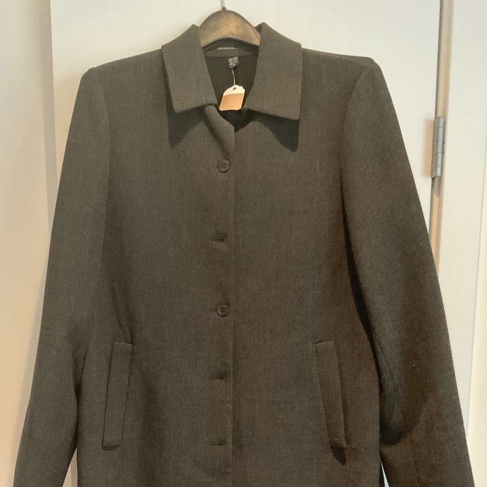 Isda and Co. Charcoal grey coat